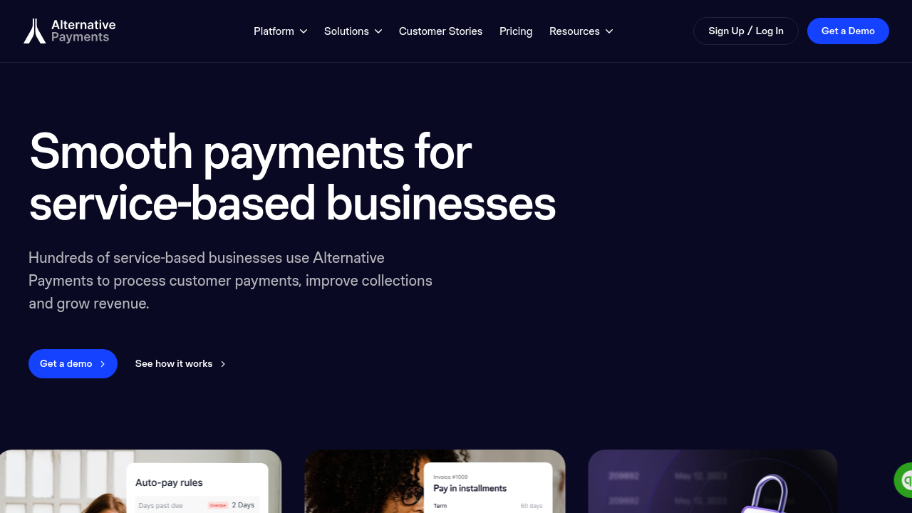 Alternative Payments